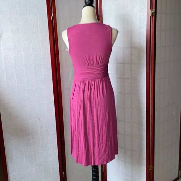 3/$20 Michael Stars Deep Pink/Purple V-Neck Jersey Knit Dress  (Size: XS) - Picture 12 of 12